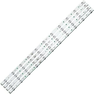 KOAIUS TV Lamp LED Backlight Strips Fit for HAIER LE40M600CF LE40F3000WX LE40M600F Bars LED Bands LED40D11-ZC14-03 PN:30340011206 Rulers led Backlight Strips Light (Color : 2set)