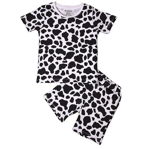 Image of Be Awara Kids Printed Half Sleeves T-shirt & Shorts Clothing Sets, 100% Cotton Soft Unisex Cord Set, Comfortable Wear for Kids With Cool Prints, Everyday Casual Wear for Boys & Girls