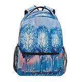 Ocasión: es una gran mochila escolar para la vida diaria, se puede llevar a la escuela, la universidad, compras, viajes, etc. Patrones de impresión personalizados, de moda y hermosos, muy adecuados como regalos para otros.