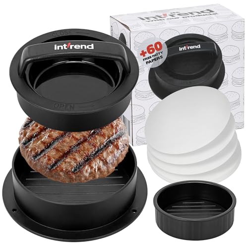 int!rend Burgerpresse Burger Pattie Presse - 3 in 1 +...