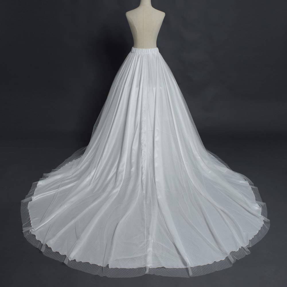GRACEART Falda tutú de tul para novia, longitud hasta el suelo, para bodas, fiestas y noche