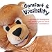 Dress Up America Bear Mascot Costume - Full Body Animal Suit for Kids & Adults - Includes Jumpsuit & Mask