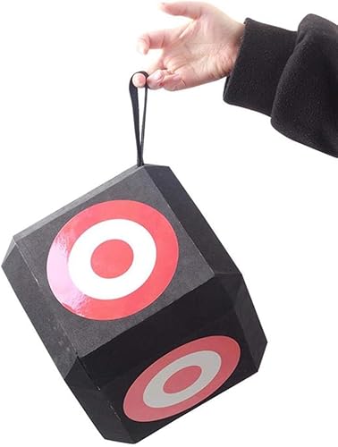 ruixin Archery Targets, Crossbow & Recurve Bow Target, 6-Sided Cube EVA, Black - Image 6