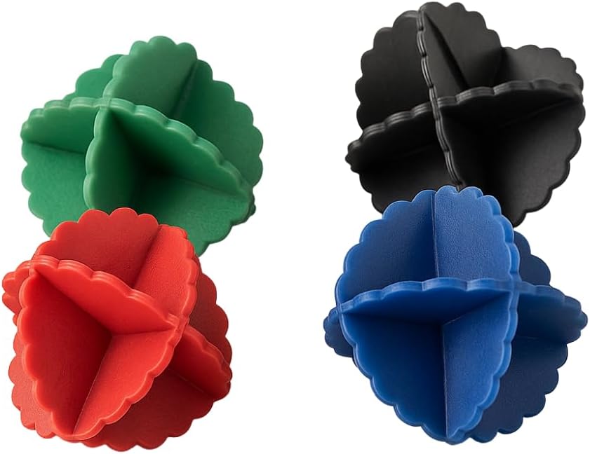 Bolinhas Anti-Pelos p/Máquina de Lavar. Esferas Batedoras em PVC. Reutilizáveis, Ajuda na Limpeza e Proteção das Roupas