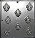 Candy Molds N More Fleur de Lis Chocolate Candy Mold, Model 188