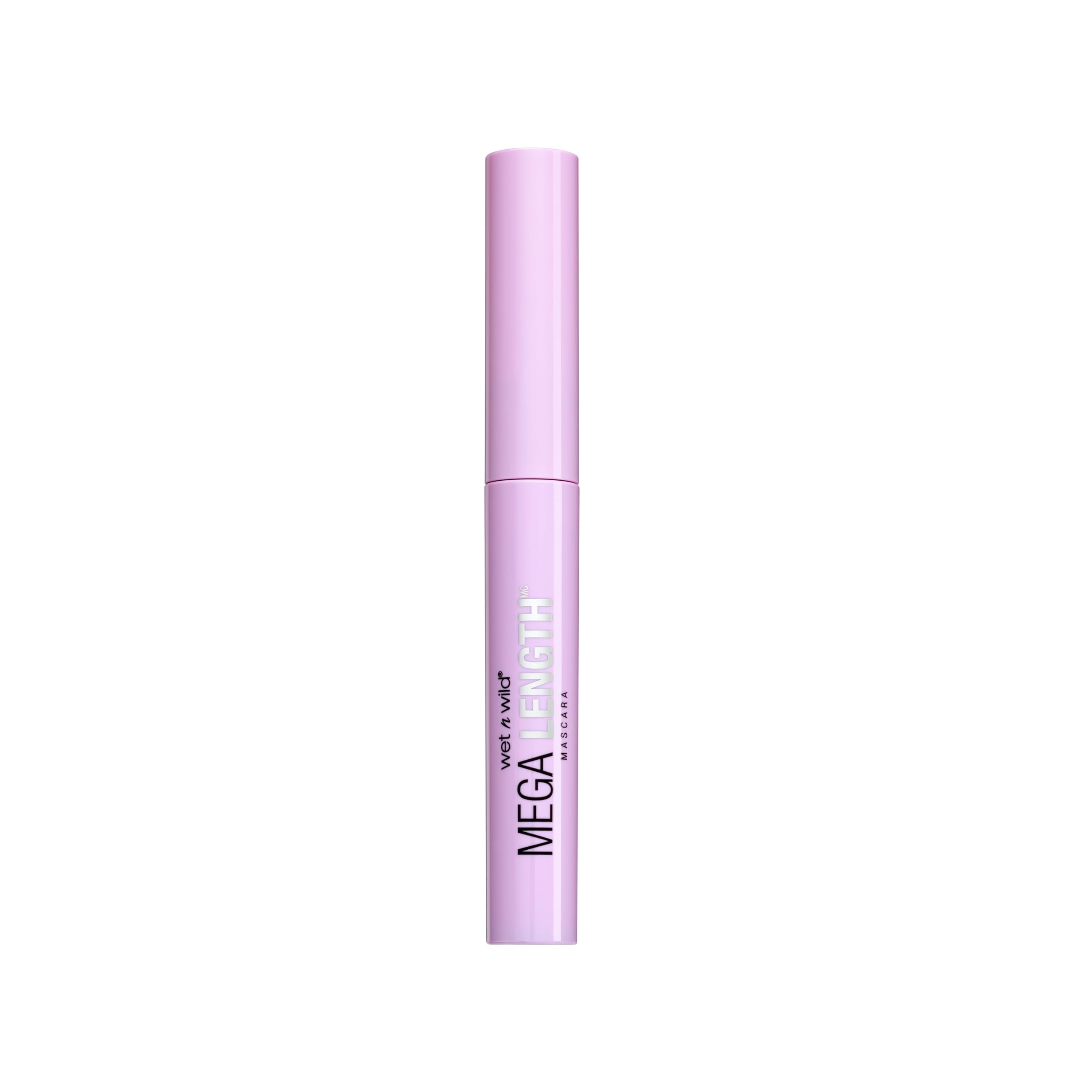 Wet n Wild - Mega Length - Máscara de Pestañas Negra Voluminizadora para Conseguir Pestañas Largas y Fuertes - Maquillaje para Ojos - Fórmula con Vitamina E - Very Black - 1 Unidad