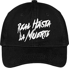 Real Hasta La Muerte Anuel Embroidered Baseball Dad Cap