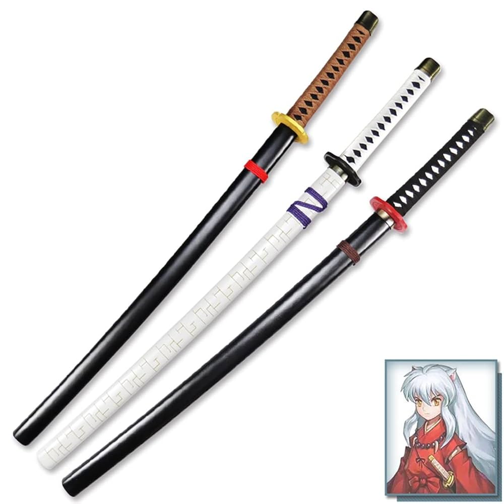 Amazon.co.jp: NIANXINN Cos木製剣殺生丸小道具武器モデル
