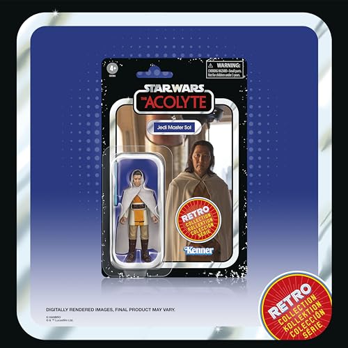 HASBRO Star Wars Retro Collection Star Wars: The Acolyte Multipack de figurines - vue 8