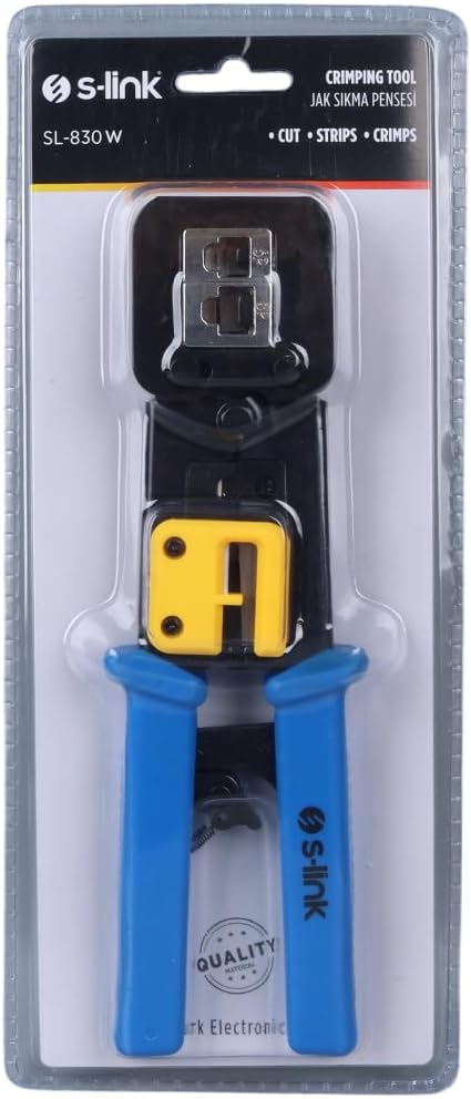 S-link SL-830W RJ45 RJ11 Yeni Nesil Sıkma Pensesi