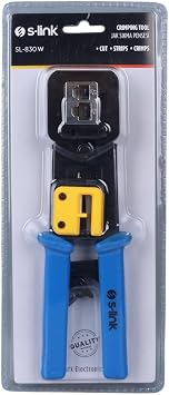 S-link SL-830W RJ45 RJ11 New Generation Crimping Pliers