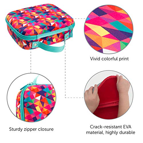 ZIPIT Colorz Big Pencil Case/Pencil Box/Storage Box, Colorful