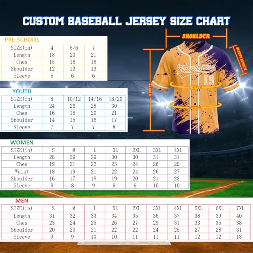 Camiseta personalizada de béisbol, nombre y número de equipo, poliéster de malla, manga corta, unisex miniatura 5