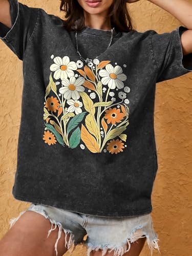 Women's Short Sleeve Oversized Tops - image 6