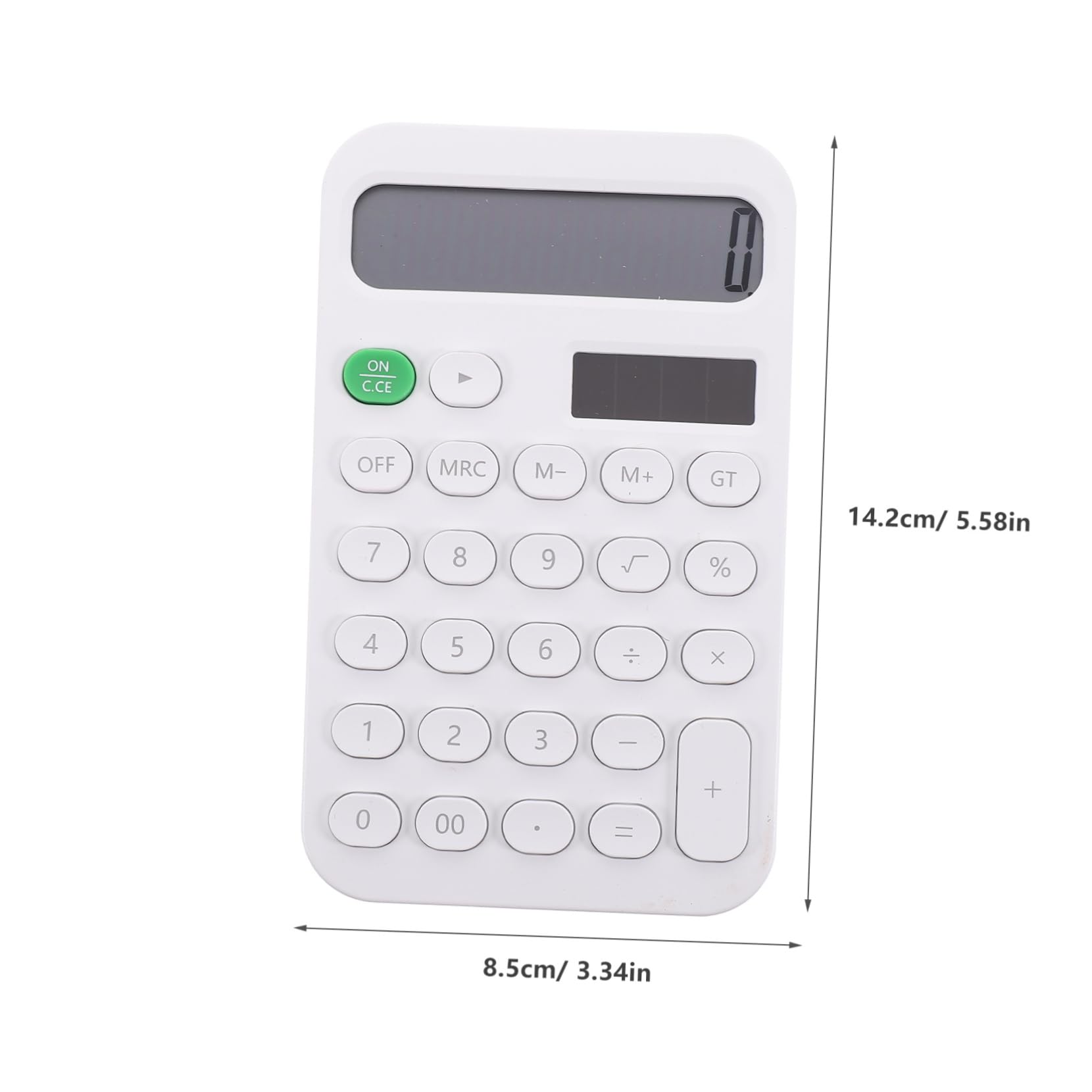 DIYEAH Portable Calculator with LCD Display for School Use Lightweight and Durable Tabletop Calculator for Simple Calculations