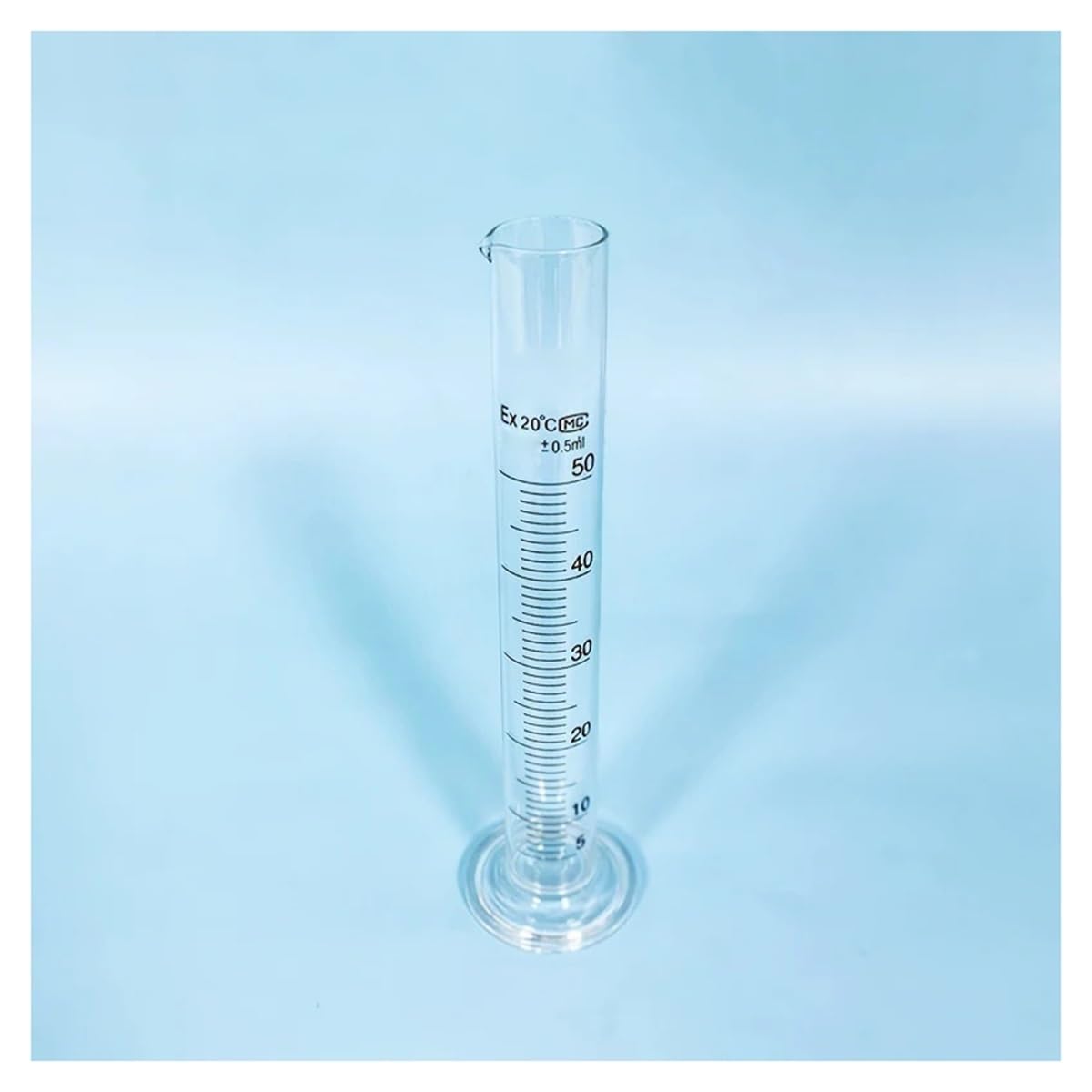 Vetreria da laboratorio Cilindro graduato in vetro borosilicato ad alta capacità, capacità 5 ml-2000 ml, laboratorio in vetro graduato(10mL)