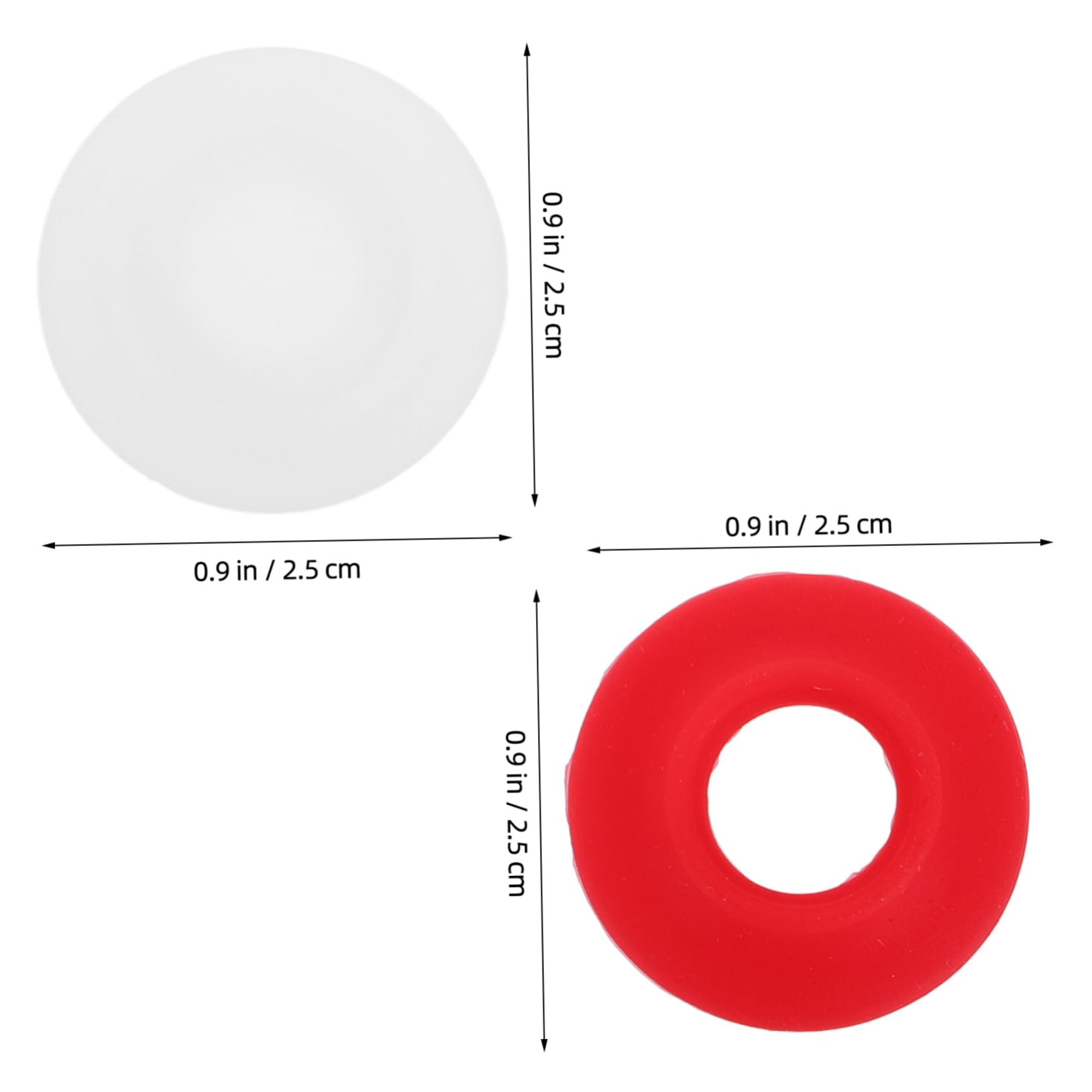 OFFSCH 20pcs Silicone Gasket for Bottle Replacement Leakproof Seal Ring for Swing Top Bottles