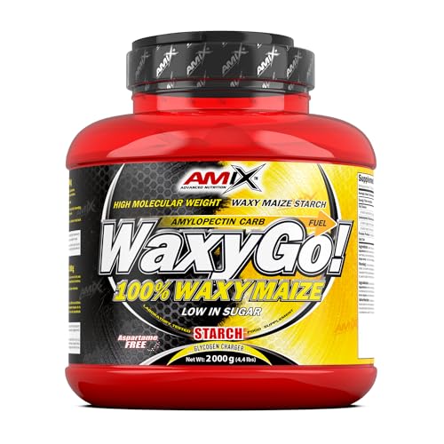 Amix - Complemento Alimenticio Waxygo! - Prote�na En Polvo Para Ganar Masa Muscular - F�rmula Con Hidratos De Carbono - Recuperador Muscular - Sabor Frutas Del Bosque - Bote De 2kg