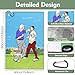 Amitrely Funny Printed Golf Towels with Clip, Golf Gift for Men, Birthday Gifts for Golf Fan