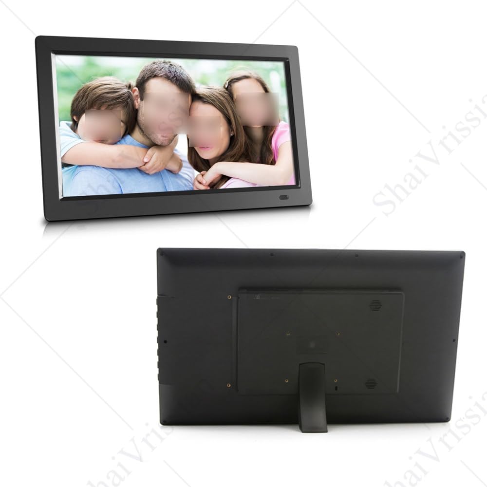 Pantalla Publicidad Digital,Multifuncional,Menú LED,Función De Reloj,Altavoces Estéreo,Brillo 300 CD/M²,para Restaurante para Reproducir Videos/Imágenes 27"