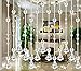 SunAngel Clear Jewelry Crystals Pendants &Chandelier Lamp Lighting Drops Prisms Hanging Glass Prisms Parts Prisms Hanging Ornaments for Home,Office,Garden Decoration(15 Packs)