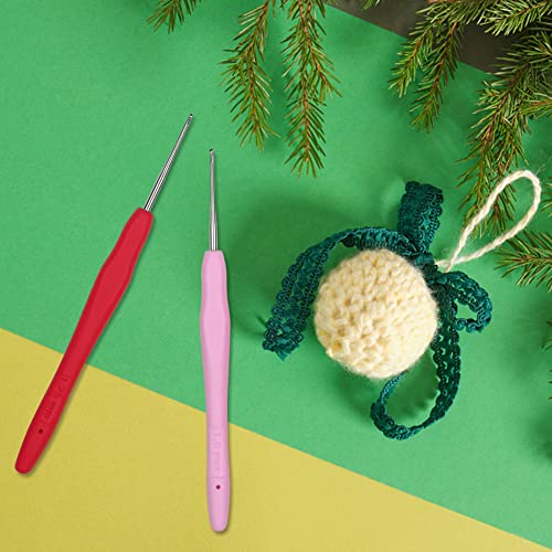 Image of Small Size Crochet Hook Lace Crochet Needle QLRFFLJOY 0.5mm Crochet Hook Embroidery Thread Knitting Weaving Tool DIY Lace Yarn Crochet Needles (0.5 mm)