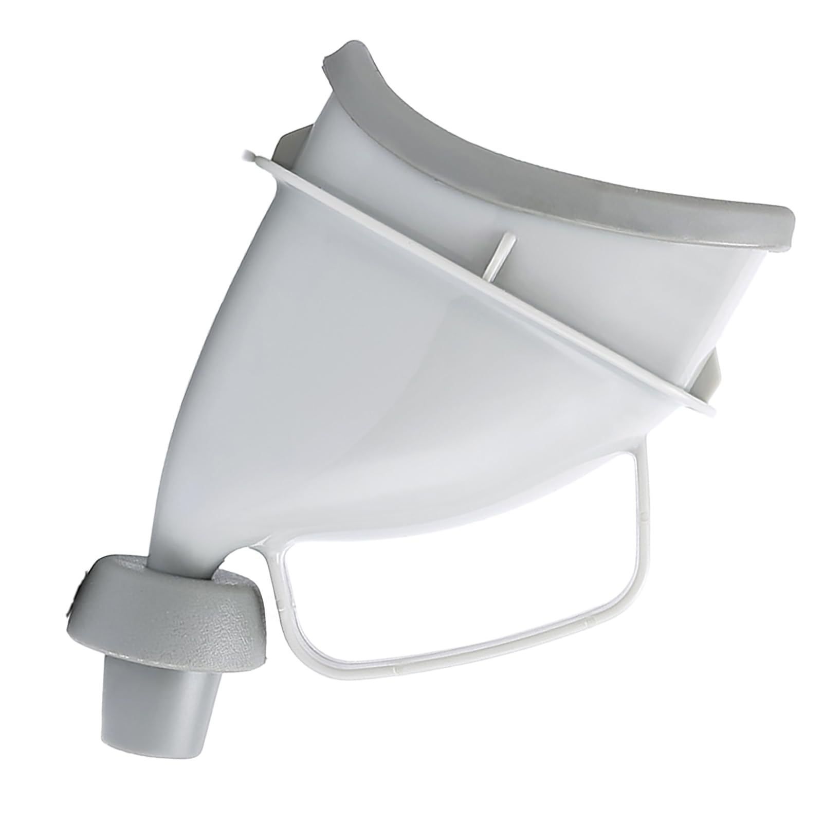 KIMISS Orinatoio Portatile per Auto, Dispositivo per Minzione d'emergenza per Uomo e Donna in Piedi per Viaggi in Campeggio, Tazza per Orinatoio Unisex, Materiale PP+Silicone