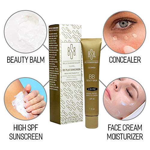 Bella Schneider Beauty Culmine Bb Plus Broad Spectrum Spf 35 Beige, Tinted Moisturizer, Blemish Concealer Balm, Dry Skin Remedy, Anti-Wrinkle Balm, Soften Fine Lines, Color Correcting, Uv Protection, #TOP1