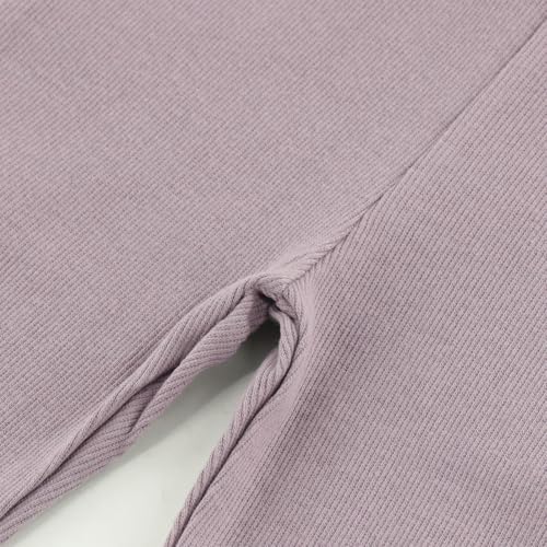 Girls Bell Bottoms Elastic Waist Casual Flare Pants Cotton Toddler Leggings 2-7 Years3