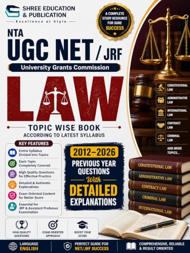 Image of NTA UGC NET JRF Law Topicwise and unitwise Previous Year Papers with Detailed Explanation | Subjectwise Practice Book | Exam Preparation Study Guide | Syllabus Pattern | 2012-2026