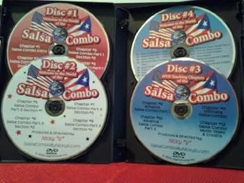 DVD World of the Salsa Combo by Nicky G Book