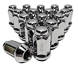Coyote Eyewear 16 Chrome 10x1.25 Tapered Base Lug Nut Set 14mm Hex ATV UTV Kodiak Banshee Raptor
