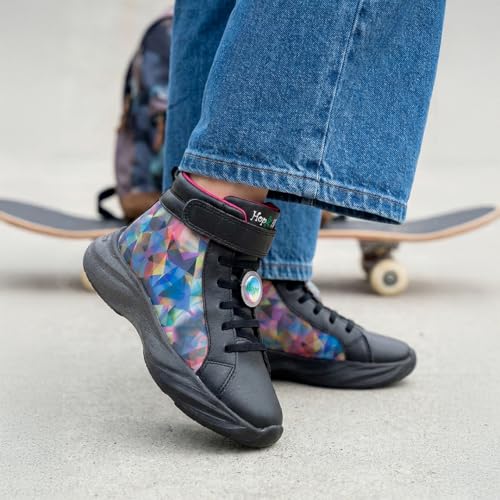 Image of KazarMax Hopits Kids Boys and Girls Ankle Length | High Top | Slip-on Sneakers Shoes | Lightweight | Outdoor Shoes Collection