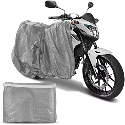 Capa Para Cobrir Motocicleta Moto Impermeável Com Forro Tnt Tamanho M