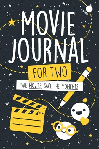 Movie Journal For Two - Rate movies. Save the moments: A Log book for couples & friends to review films