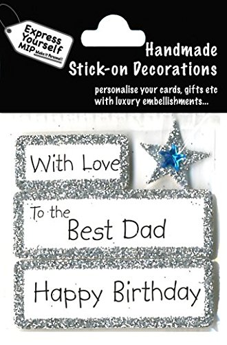 Happy Birthday With Love Best Dad DIY Greeting