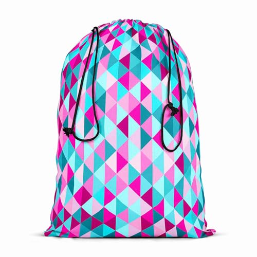Image of ArtzFolio Triangle Tiles | Reusable Sack Bag | Bag for Gym, Storage, Vegetable & Travel