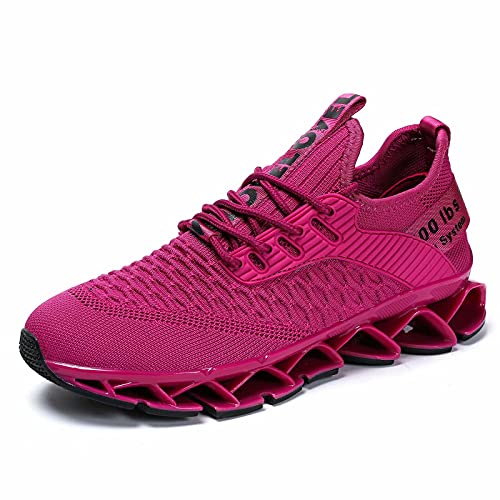 Image of Womens Running Shoes Blade Tennis Walking Fashion Sneakers Breathable Non Slip Gym Sports Work Trainers