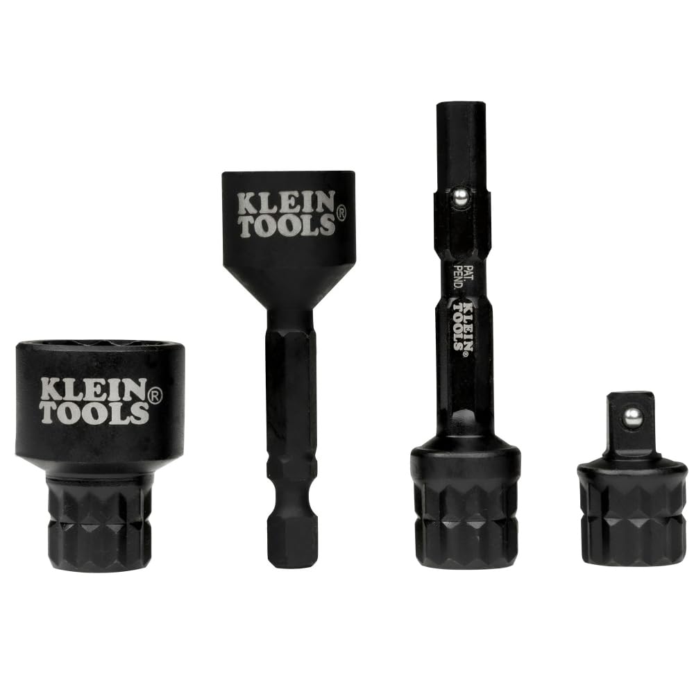 Adaptateurs KNECT Klein Tools pour douilles rabattables et impacts