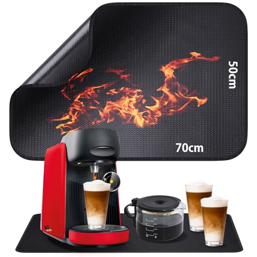 Tapis résistant à la chaleur pour friteuse protégeant le plan de travail - 4