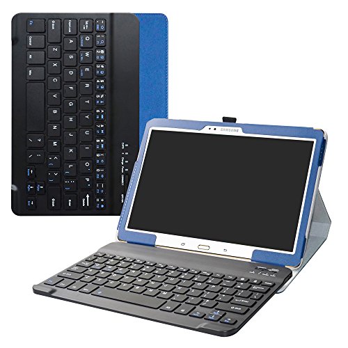 Buy 1 get 1 Galaxy Tab S 10.5 Wireless Keyboard Case,Bige Slim Stand PU Leather Cover with Romovable Wireless Keyboard for Samsung Galaxy Tab S 10.5 Sm-t800 Sm-t801 Sm-t805 t807 Tablet,Blue Product Deal Galaxy Tab S 10.5 Wireless Keyboard Case,Bige Slim Stand PU Leather Cover with Romovable Wireless Keyboard for Samsung Galaxy Tab S 10.5 Sm-t800 Sm-t801 Sm-t805 t807 Tablet,Blue