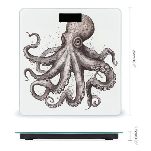 Báscula Digital Octopus Smart para Peso Corporal Precisa miniatura 2