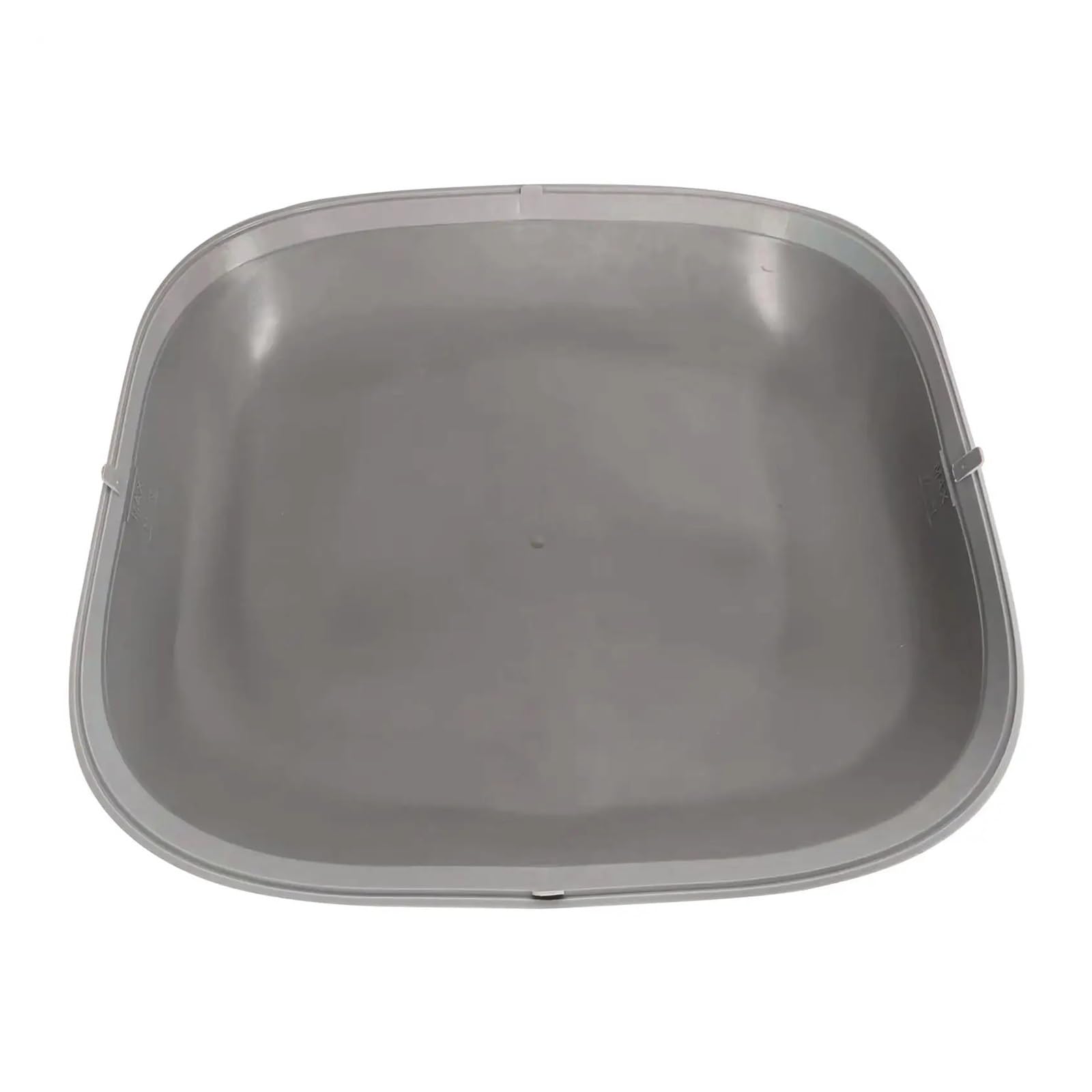 Silikon Katzenstreumatte, waschbar rutschfest 50x45cm | Leichte Streumatte für Wohnungskatzen mit Unterseite zur Bodenauflage