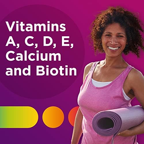 Centrum Women MultiGummies, Multivitamins/Minerals Gummies, Cherry, Berry, and Orange Flavours, 130 Gummies (Packaging May Vary) - 5