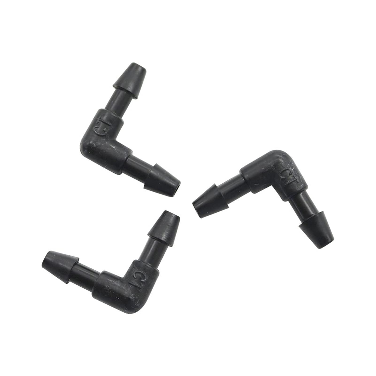 Garden Plumbing 60 Pieces of Barbed 3/5mm Hose Elbow Connector Garden Irrigation System Pipe Fittings Pipe Fittings Diverter Fittings