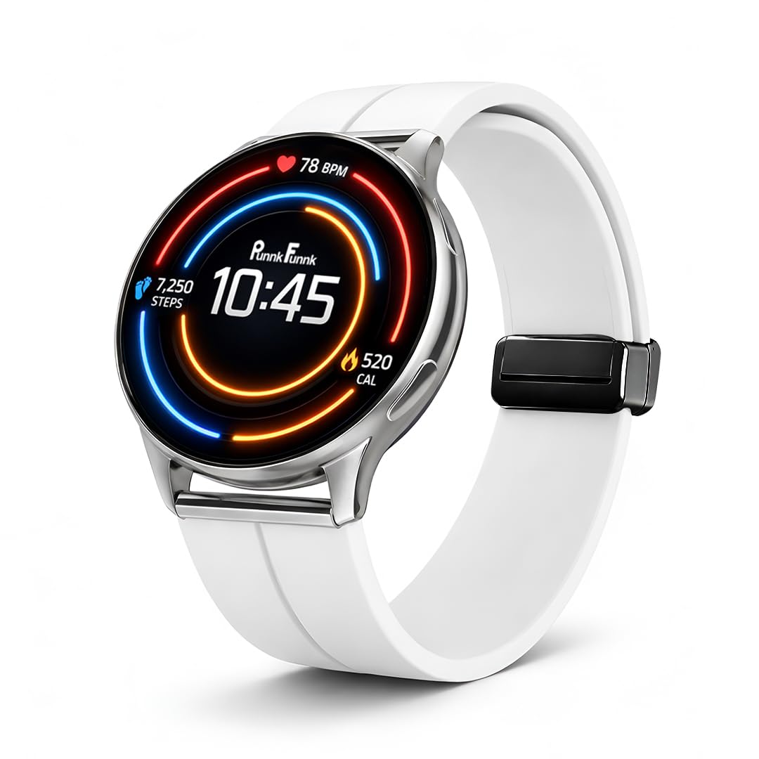 PunnkFunnk Evo Vista Smartwatch 1.43" AMOLED White - Image 1
