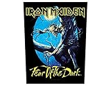  Iron Maiden - Fear of the Dark - Rückenaufnäher/Backpatch - VERSAND KOSTENFREI