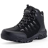 Mens hiking boots made of premium synthetic suede. SL-TEX waterproof membrane prevents water from entering and volatilizes water vapor. Ultra-light weight: 1.25lb (size 10) Breathable and skin-friendly D01 lining has efficient ventilation effect and ...