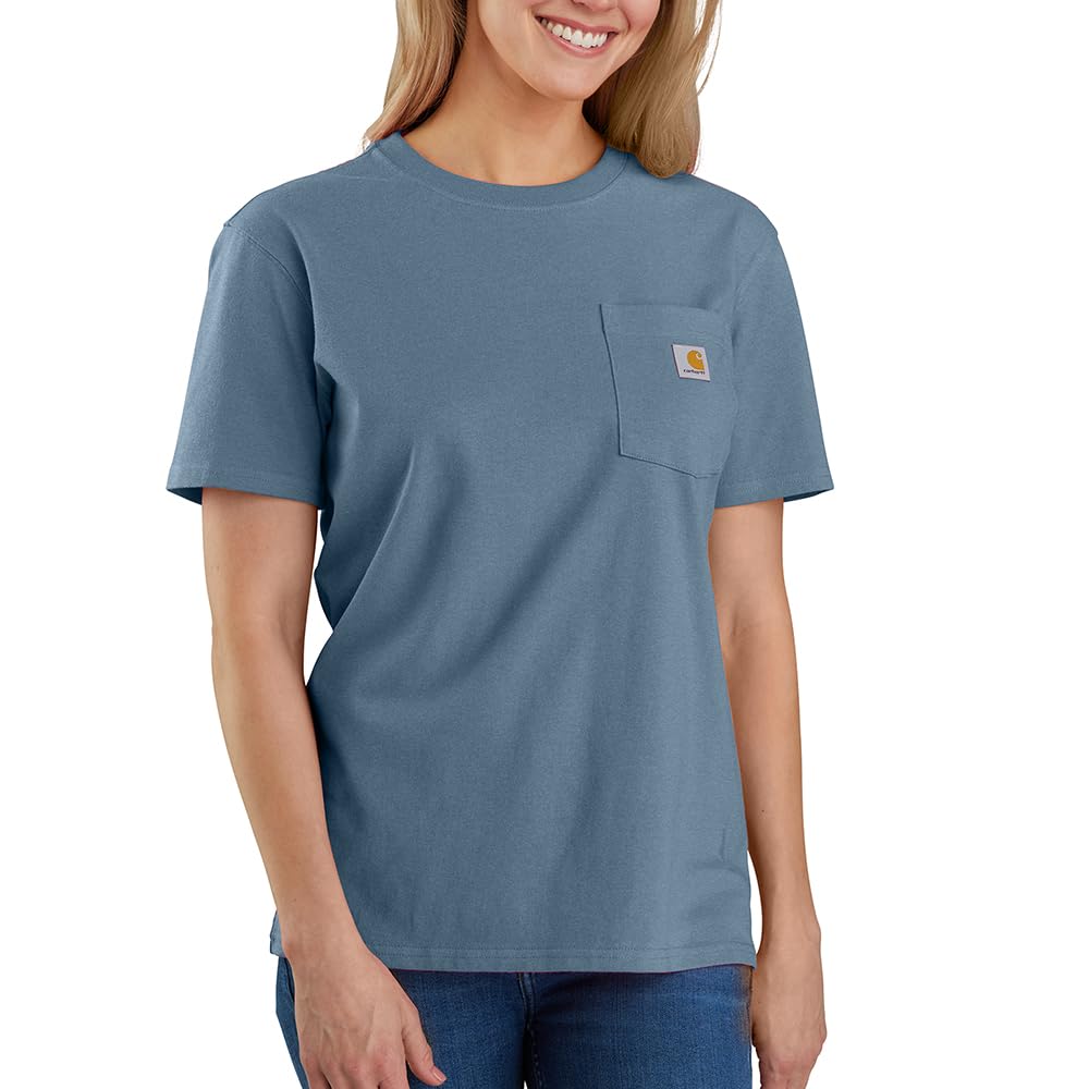 Carhartt Women's Iconic WK87 Pocket T-Shirt Closeout