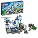 Produktbild LEGO 60316 City Polizeistation mit Polizeiauto, Müllauto und Hubschrauber, Gebäude zum Bauen mit 3 Figuren, Polizei-Spielzeug für Jungen und Mädchen ab 6 Jahren, Geschenk für Kinder